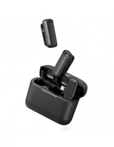 J12 Wireless Lavalier Microphone with...