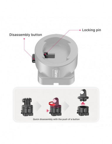 Go Quick II Quick Release Buckle Mount