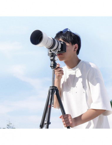 Zero V Carbon Travel Tripod with...