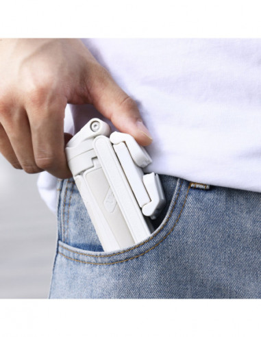 JJ02 Extendable Grip Tripod White