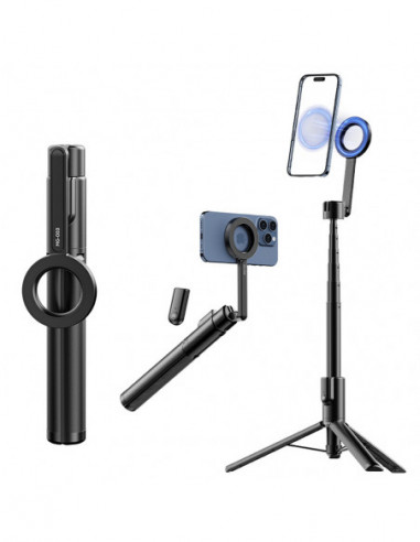 AB403 Magnetic Selfie Stick Pro Black