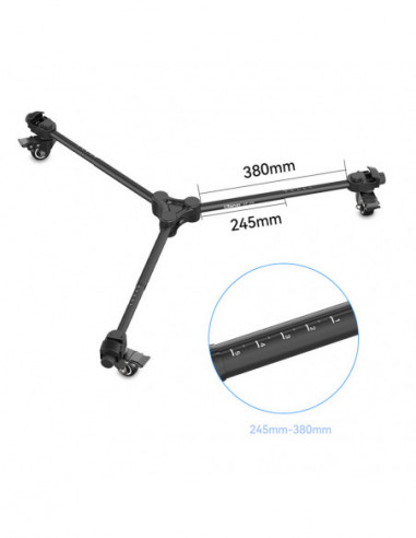 AT 02 Portable Tripod Roller Baseplate
