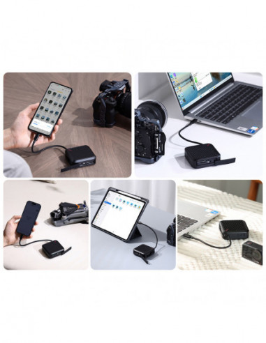 CRC10 3 in 1 Card Reader Case