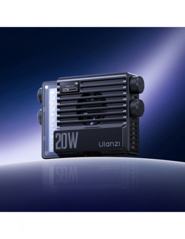 LE20 20W RGB Pocket Light Black