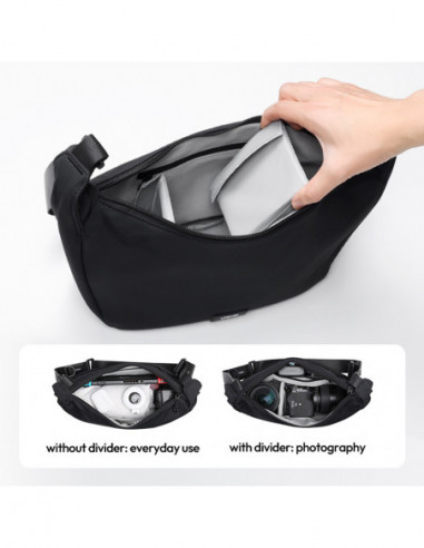 HMN1 Crossbody Bag (Black)