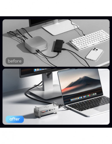 QT03 Docking Station with SSD Enclosure