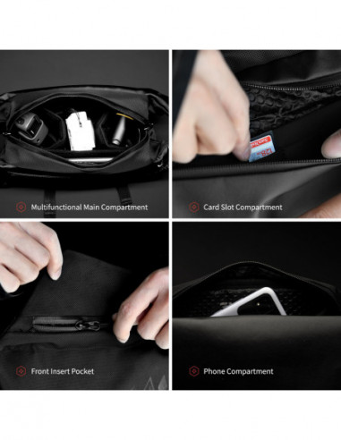 Black Snipe 4L Sling Bag