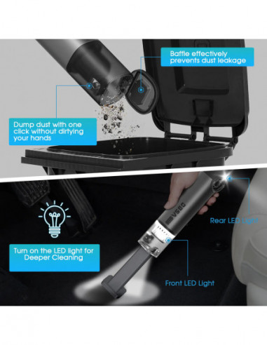 FUNCKIT Car Vacuum (Grey)