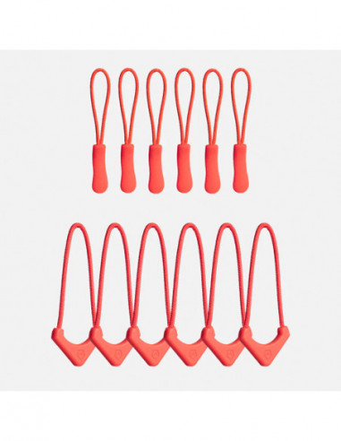 Standard Zipper Puller Red