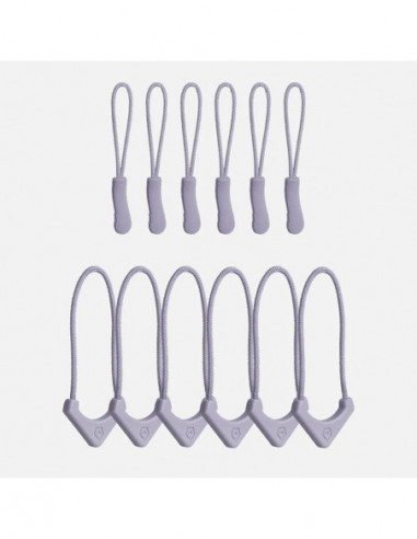 Standard Zipper Puller Uyuni Purple
