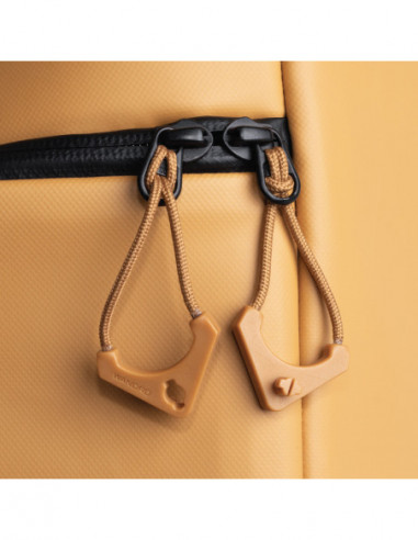 WORRYLESS Zipper Puller Dallol Yellow