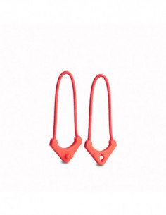 WORRYLESS Zipper Puller Red