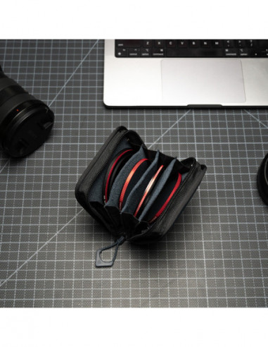 Lens Filter Case Aegean Blue