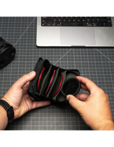 Lens Filter Case Wasatch Green