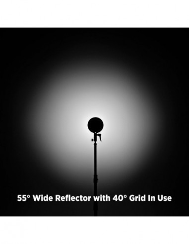 55 Degree Wide Umbrella Reflector...