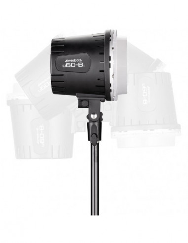 U60 B Bi Color LED 2 Light Softbox Kit