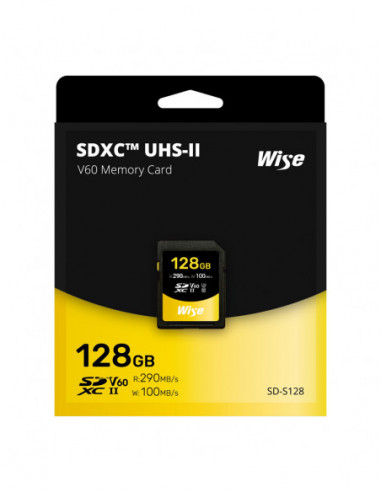 128GB SDXC UHS II V60 Memory Card