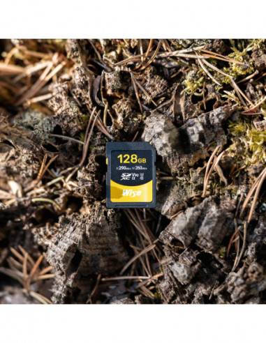 128GB SDXC UHS II V90 Memory Card