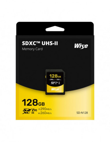 128GB SDXC UHS II V90 Memory Card