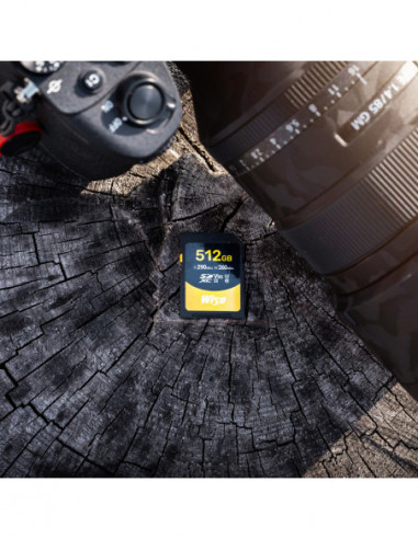 512GB SDXC UHS II V90 Memory Card