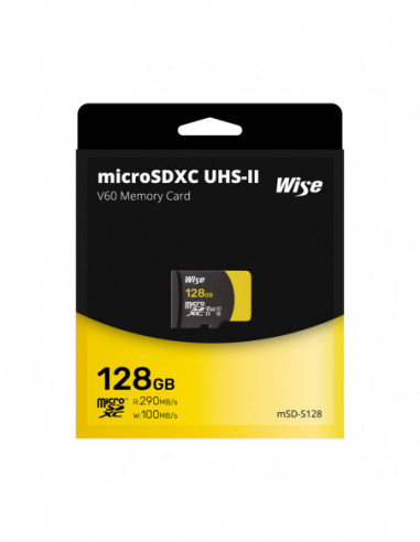 128GB microSDXC UHS II V60 Memory Card