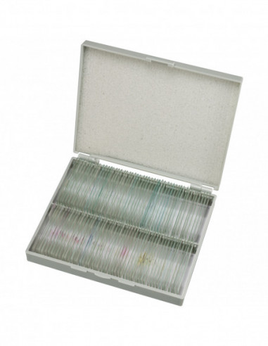 BRESSER Prepared Slides 100 pcs. Box