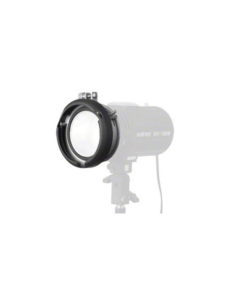 S-Bayonet Adapter til universat Studio Flashes, 9,5cm (f.eks. Godox 160watt)